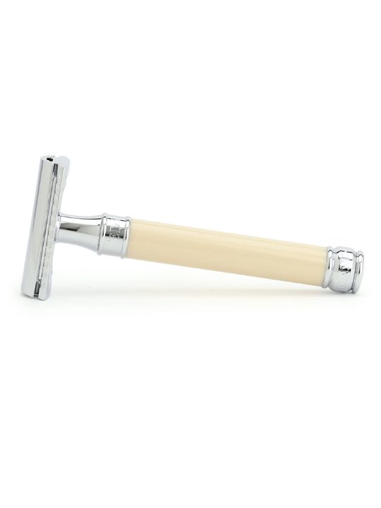 Edwin Jagger DE87 Imitation Ivory Safety Razor | WhatHeWants SG