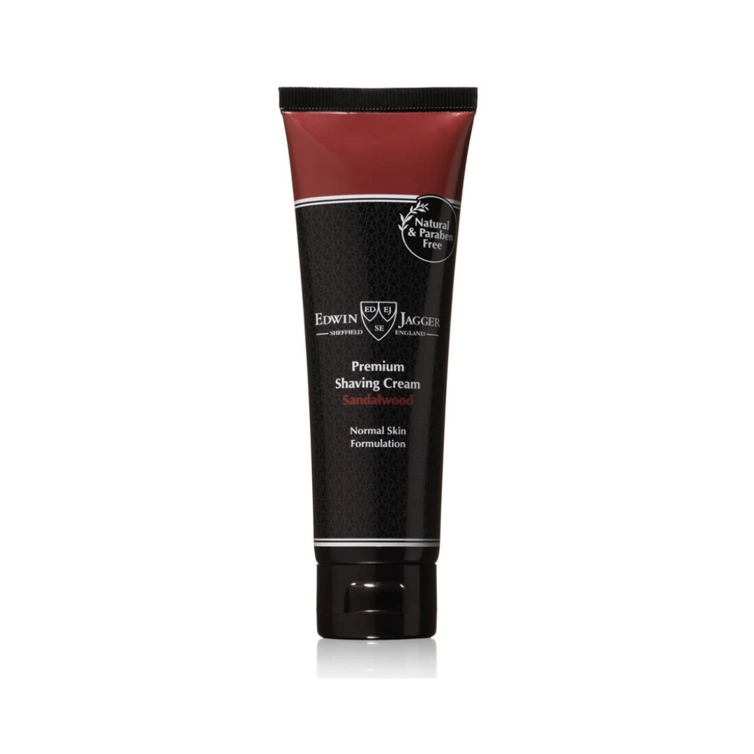 Edwin Jagger Sandalwood Premium Shaving Cream Tube 75ml