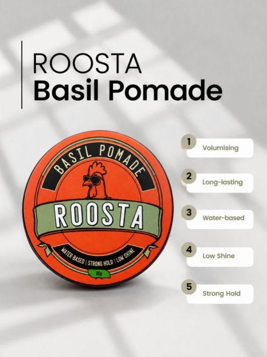 Roosta Basil Pomade 80g