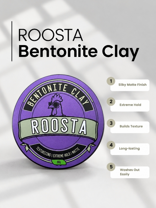 Roosta Bentonite Clay 80g