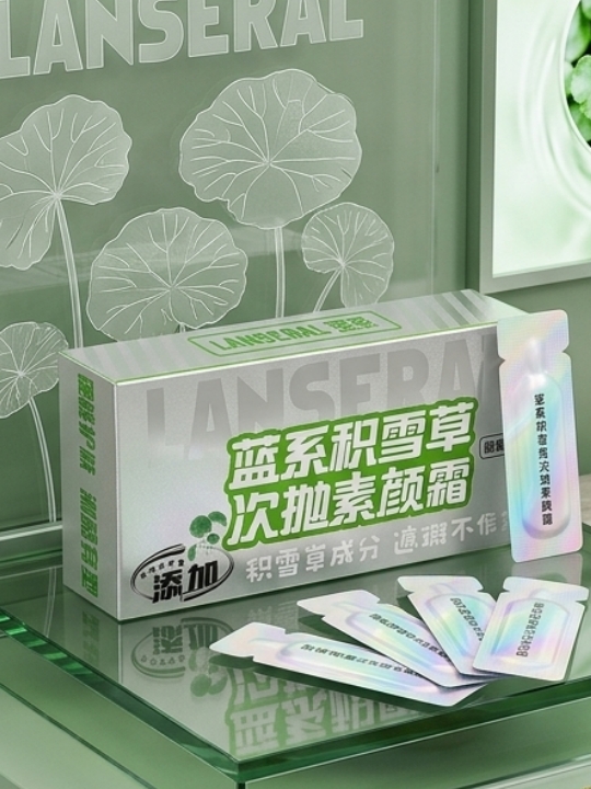 Lanseral Centella Ampoule Tone-Up Cream (28 x 1g Sachets)