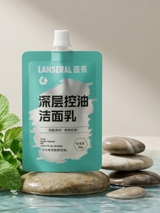 Lanseral Travel Size Oil Control Facial Cleanser 30g