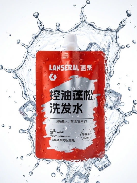 Lanseral Travel Size Oil Control Volumizing Shampoo 50ml