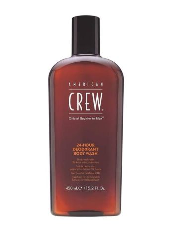 american crew 24 hour deodorant body wash 450ml